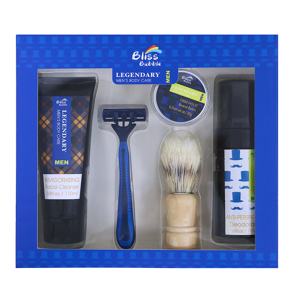 Source factory wholesale men's cleansing and shower gift box customization
