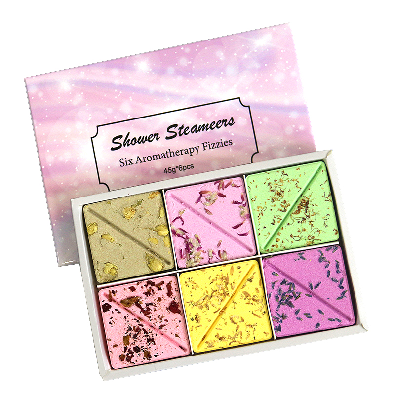 Source factory wholesale dried flower fragrance bath tablets bubble bath customization