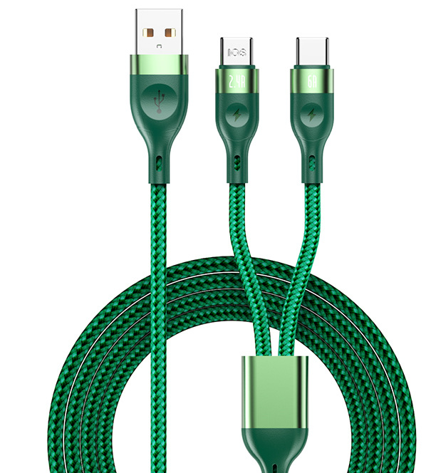 High quality usb cable 3 in 1 multi fast charging data cable