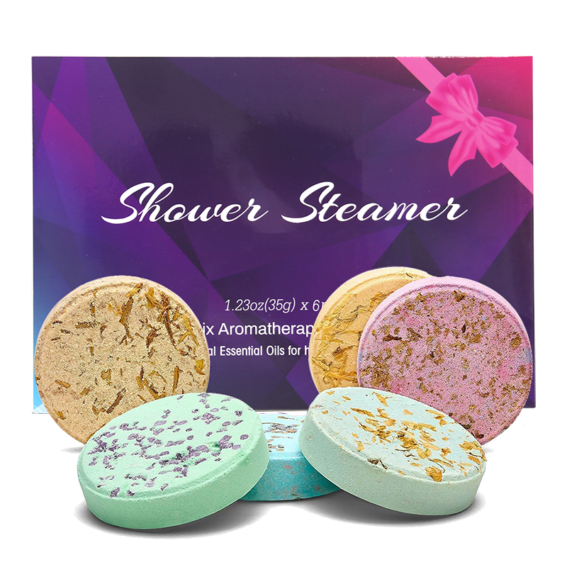 Source factory wholesale bath shower tablets dried flower bubble bath customization