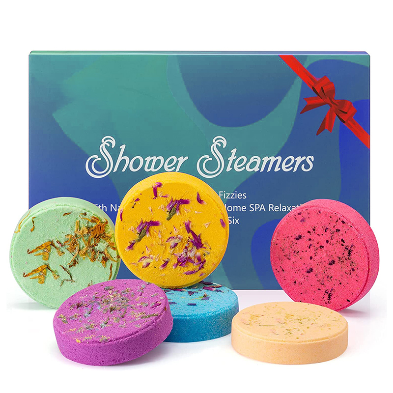 Source Factory Wholesale Fragrance Whitening Shower Tablets Dried Flower Bubble Bath Customization