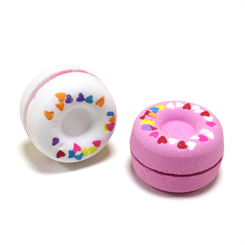 Source Factory Wholesale Donut Bath Bomb Bubble Bath Customization