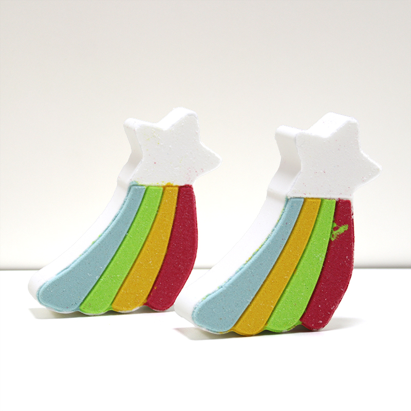 Source Factory Wholesale Rainbow Cloud Bath Bomb Bubble Bath Customization