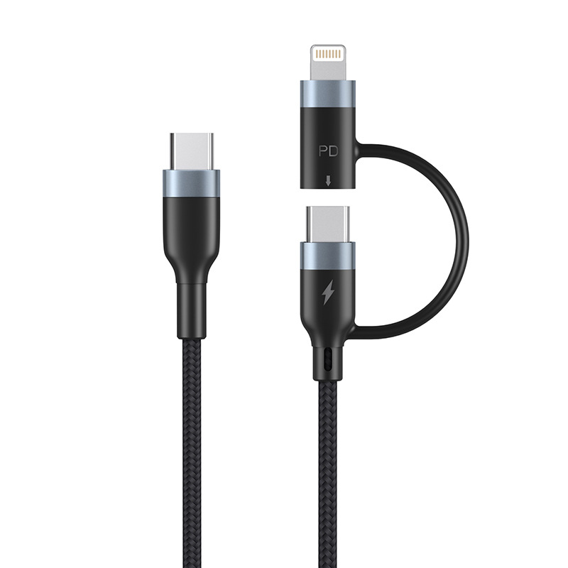 2 In 1 Data Cabl Fast Charging Cable Type C To Type C