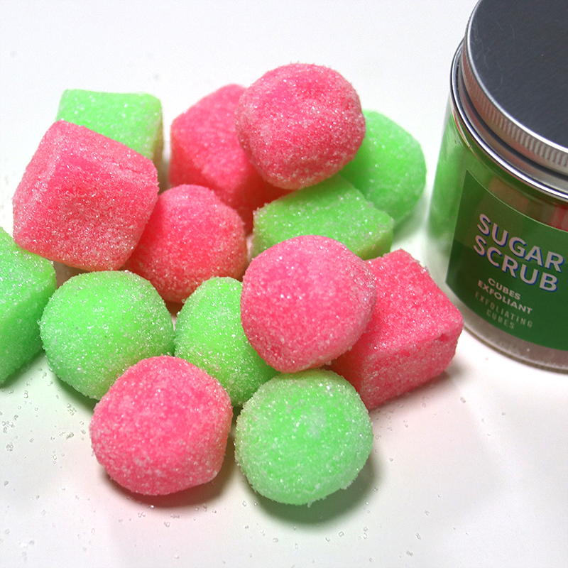 Source factory wholesale sugar scrub, whitening and lubrication customized