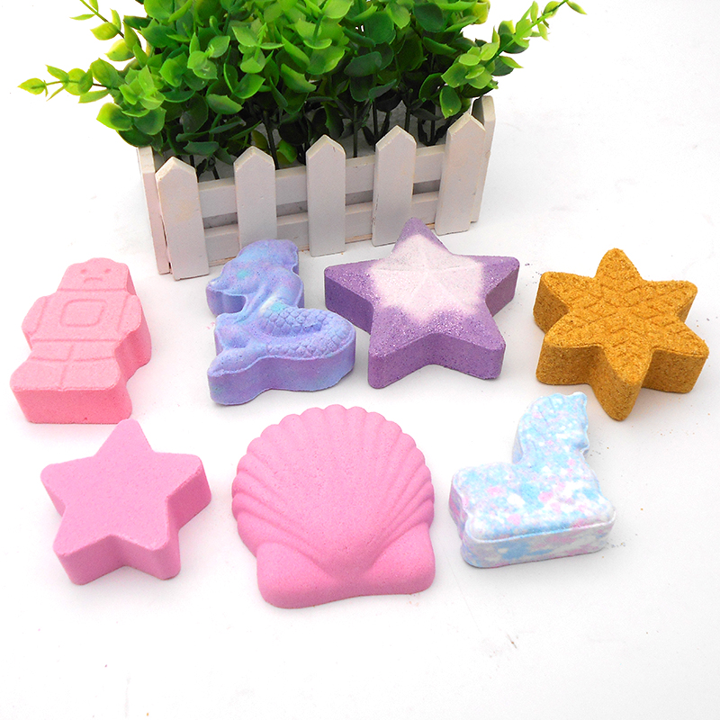 Source factory wholesale star fruit animal bath bomb bubble bath customization