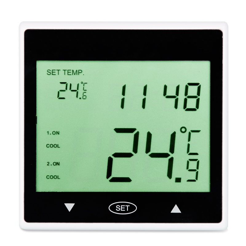 Large LCD Touch Screen Thermostat
