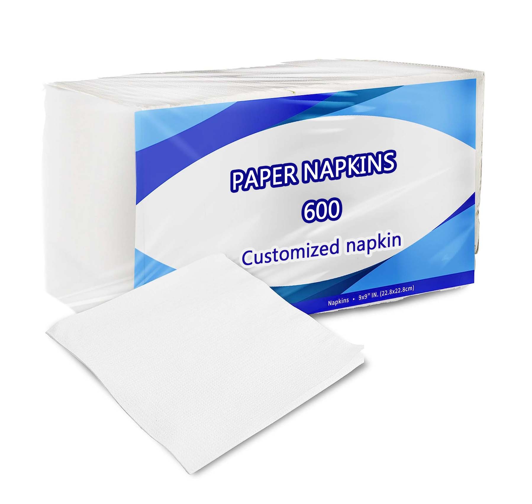 High quality custom logo servilletas de papel tissue dinner paper napkins serviettes