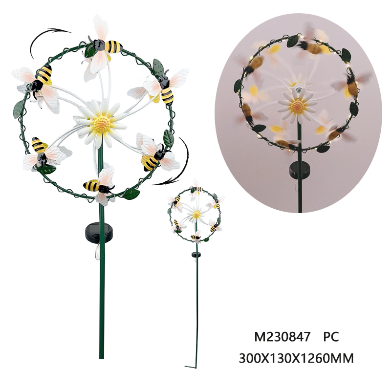 Garden solar Wind Spinners