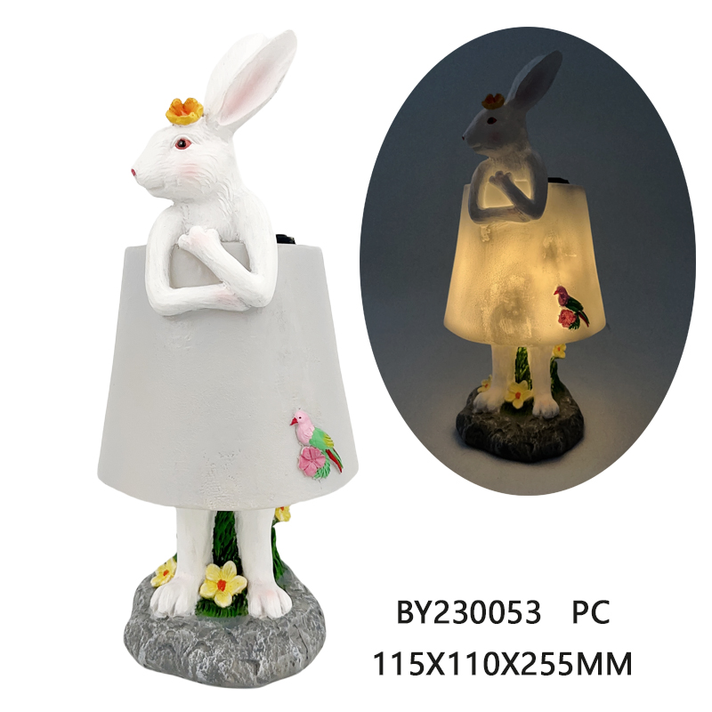 Garden resin solar light