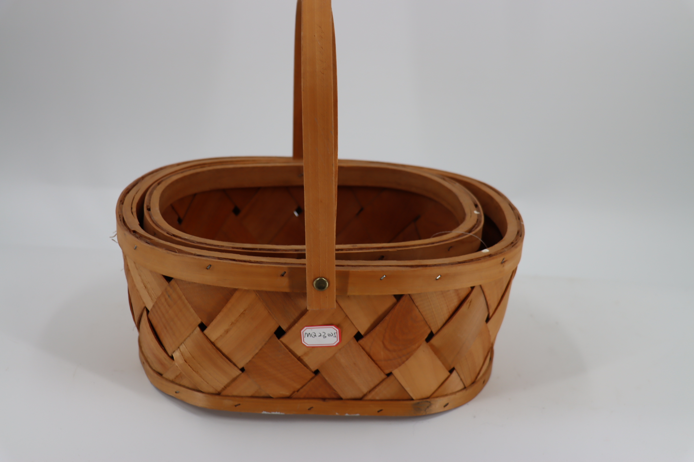 Willow woven flower basket