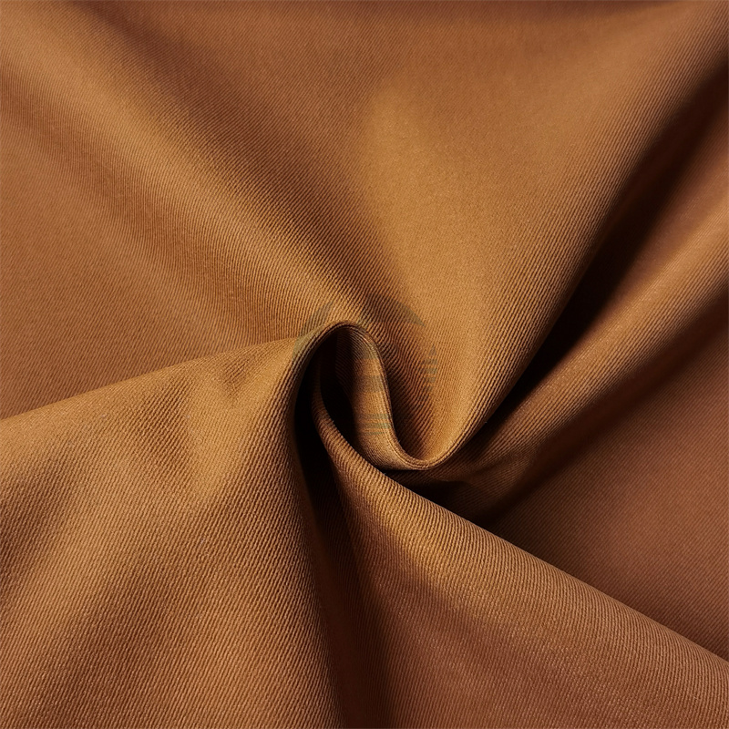 OBLST4016 Fashion fabric for women's coat, Polyester 40S 150DT400 stretch twill woven fabric