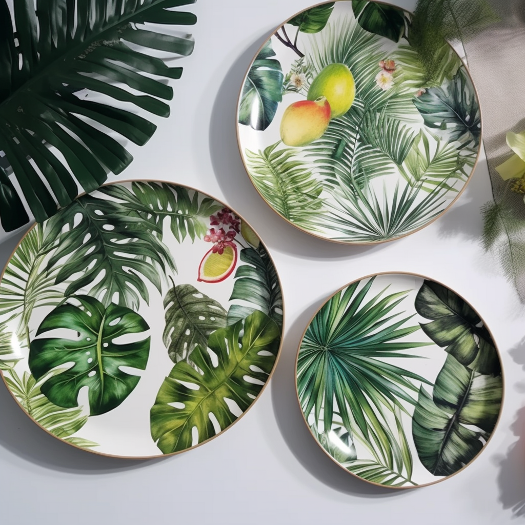 Fresh and vibrant springtime plates