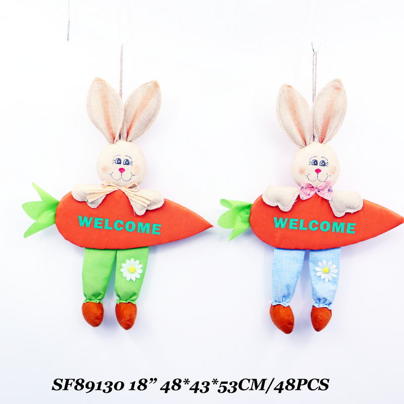 18 Inch Easter Decor Rabbit Hanging