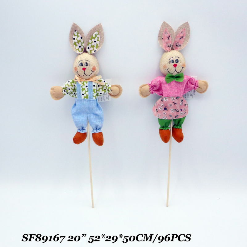 20 Inch Easter Decor Rabbit Pick Manufacture Selling Derectly