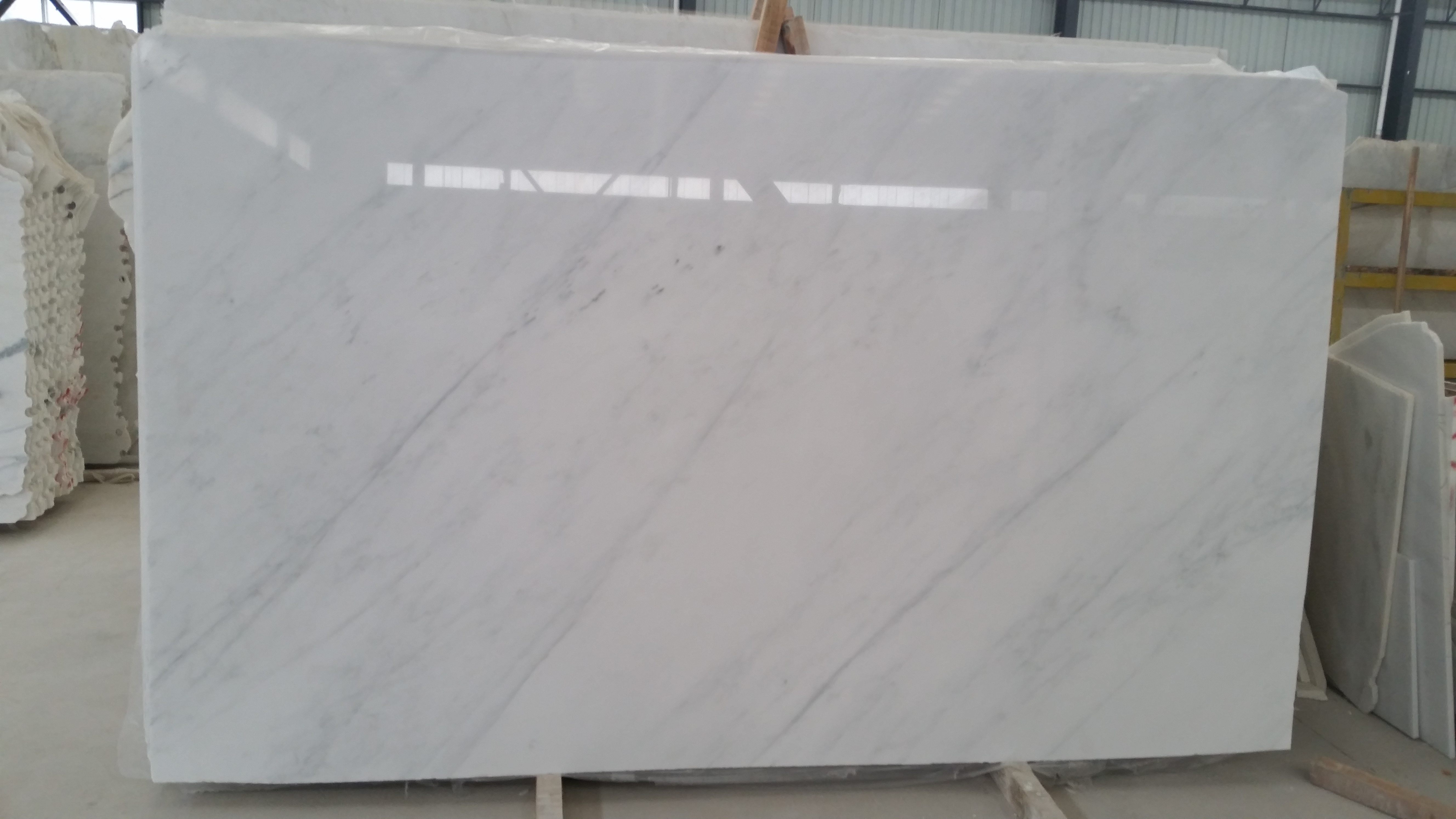 Statuario White Countertop Worktop Bathroom Vanity Wall Panels Tiles Natural Stone Marble Slab