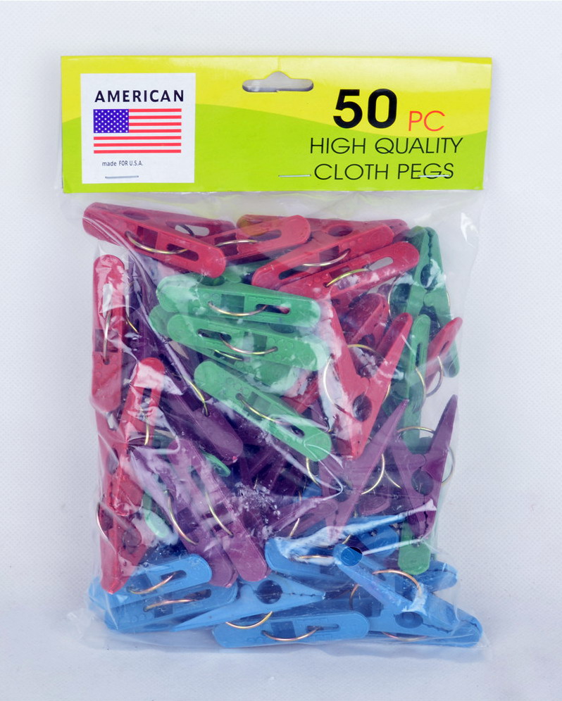 Large Plastic Clothes Pegs
