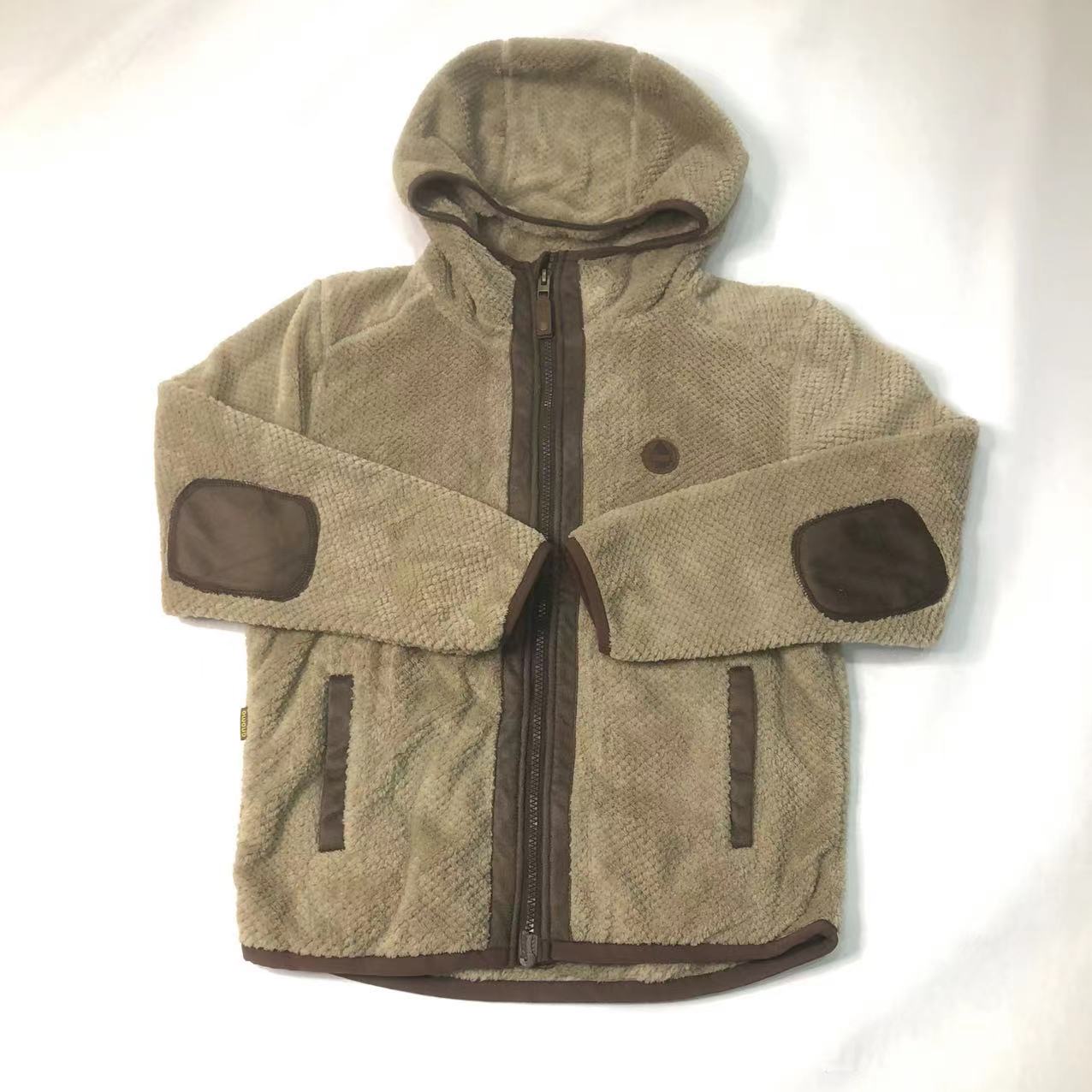 Jacquard velours coat