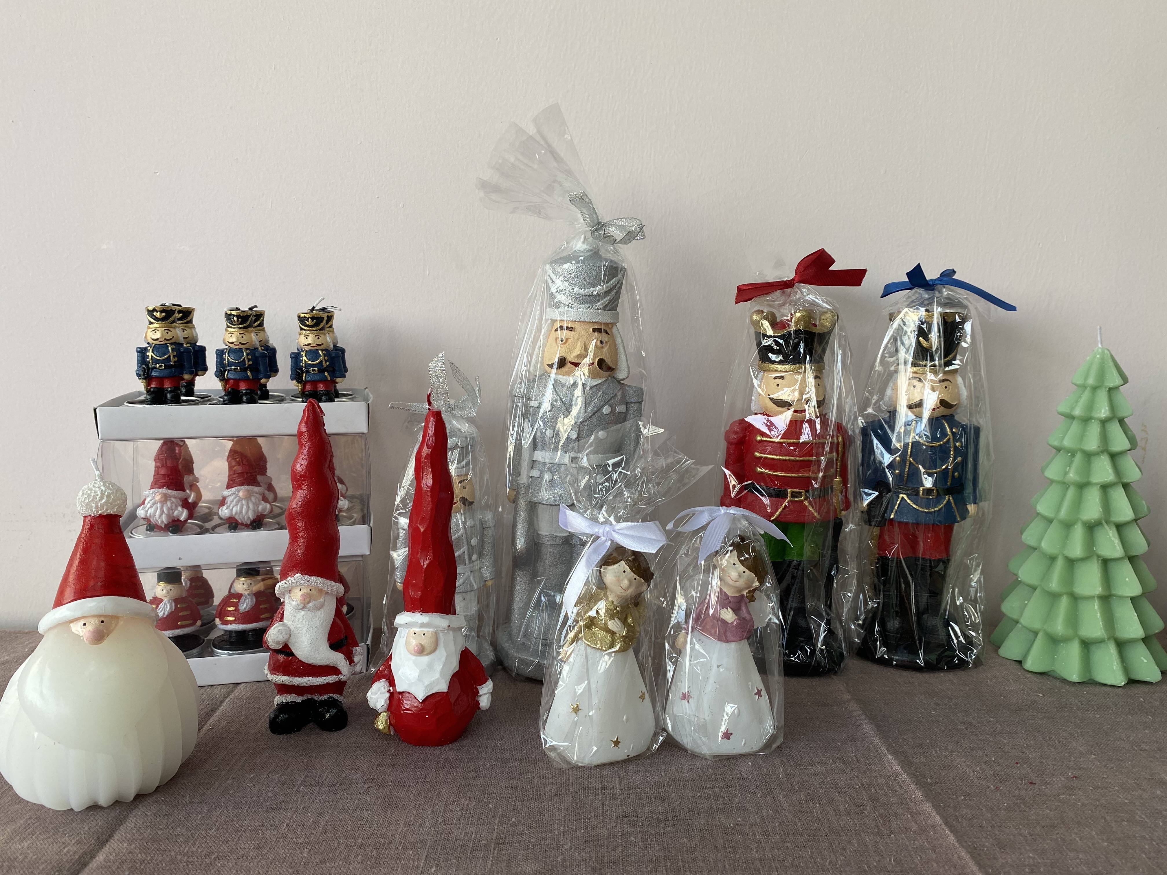 Santa candle Christmas candles