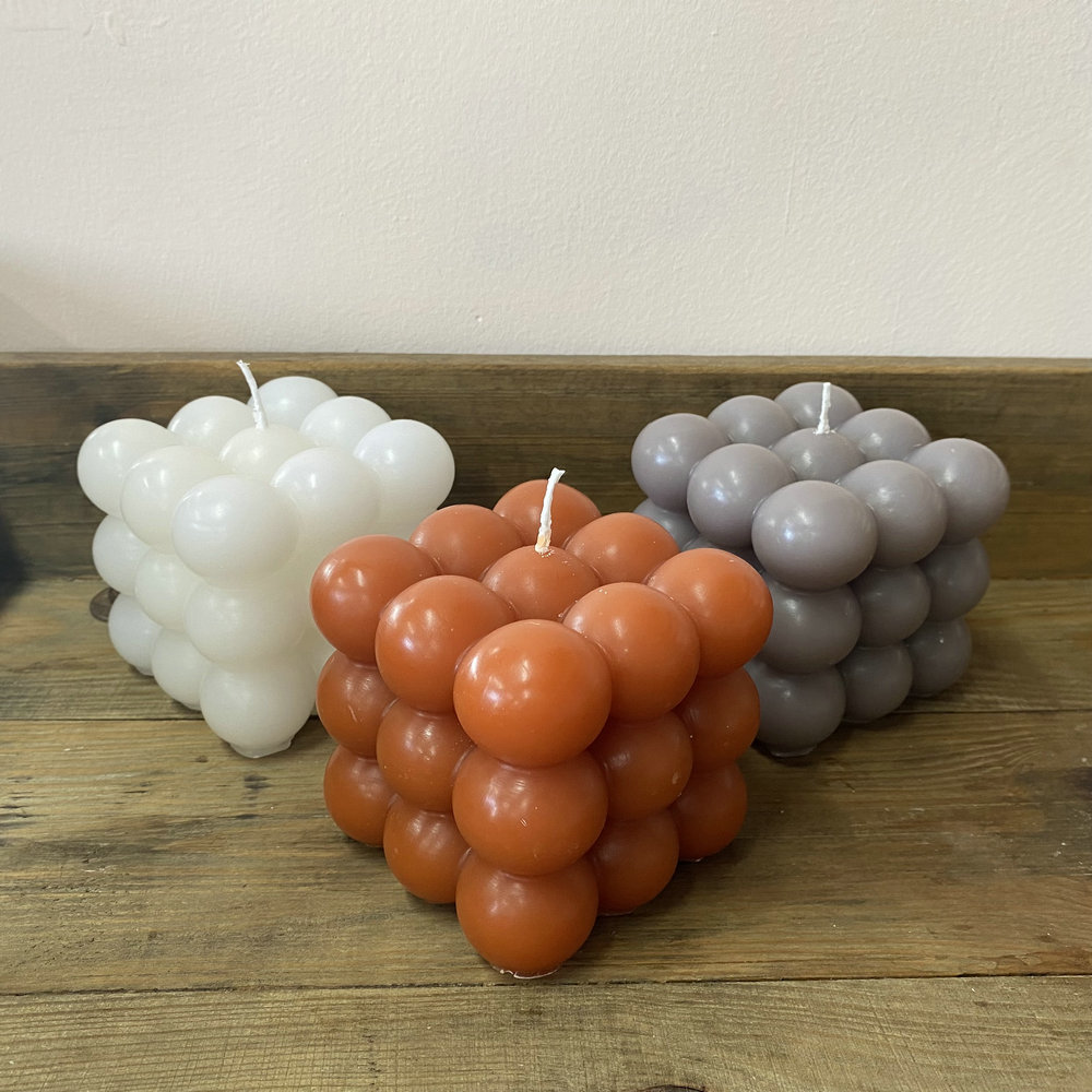 Shape candle bubble candle art candles art craft shape candles