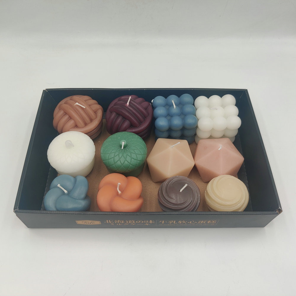 Art shape candles craft candles