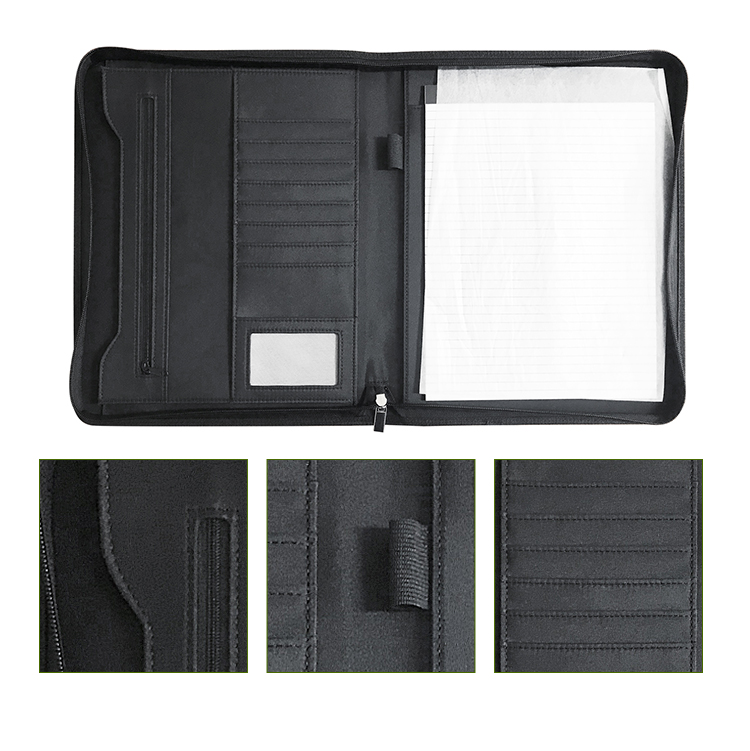 Portfolio Pad Portafolio De Barbero Genuine Leather Portfolio Binder For A4