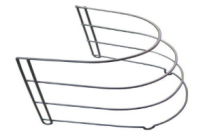 Wire Pan Rack-Silver Epoxy