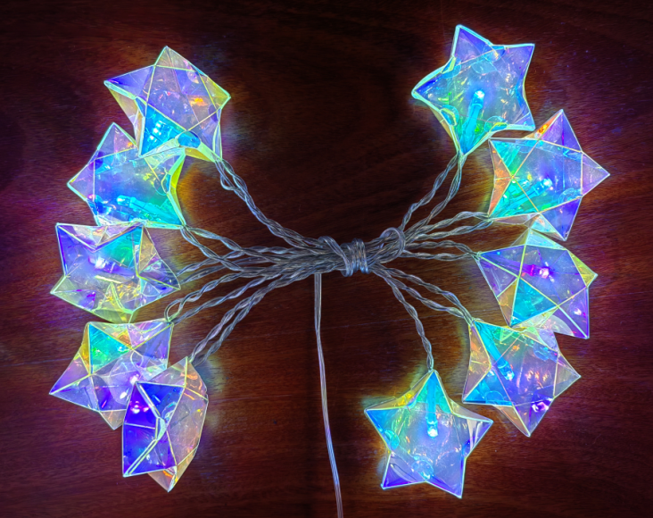 PVC Star string light