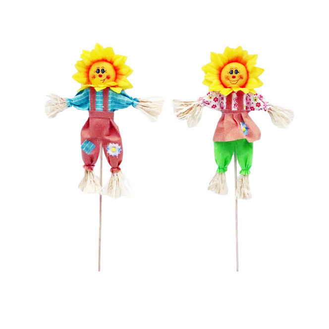 18 Inch Garden Sunflower Decoration Pick