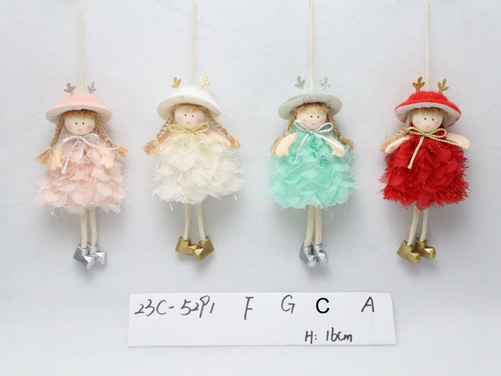 Christmas angel ornaments and pendants for Christmas decoration