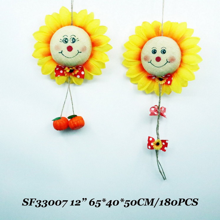 12 Inch Garden Decoration Sunflower Hanging Holiday Decor