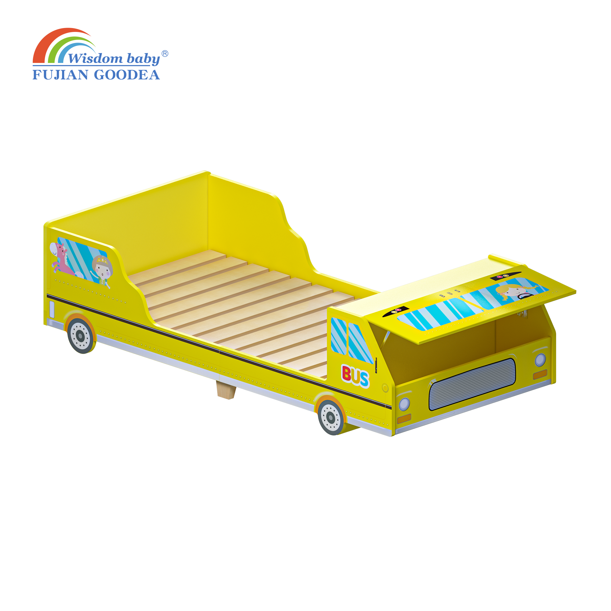 Children's storage bed
