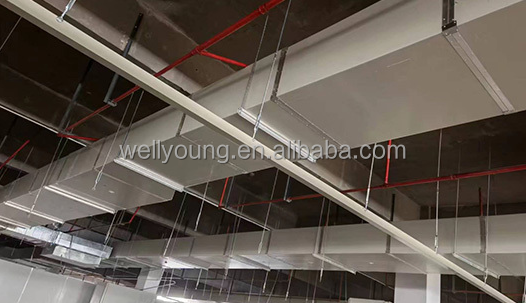 Lightweight fireproof fire damper mgo board