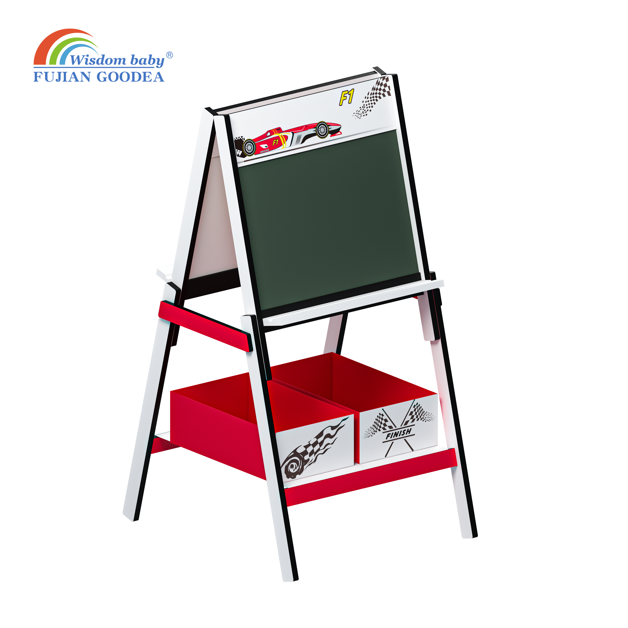 Cartoon series puzzle drawing board stand.