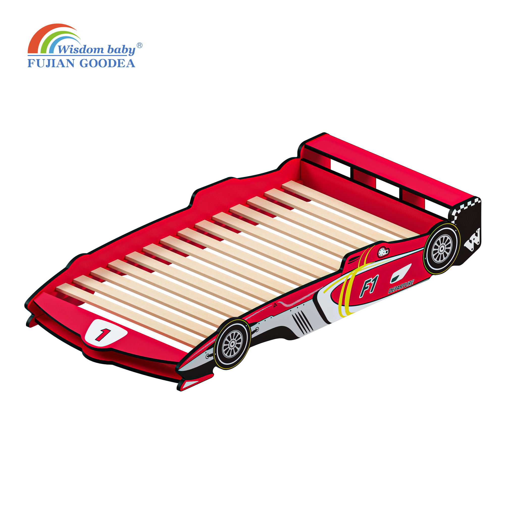 Children's cartoon bed