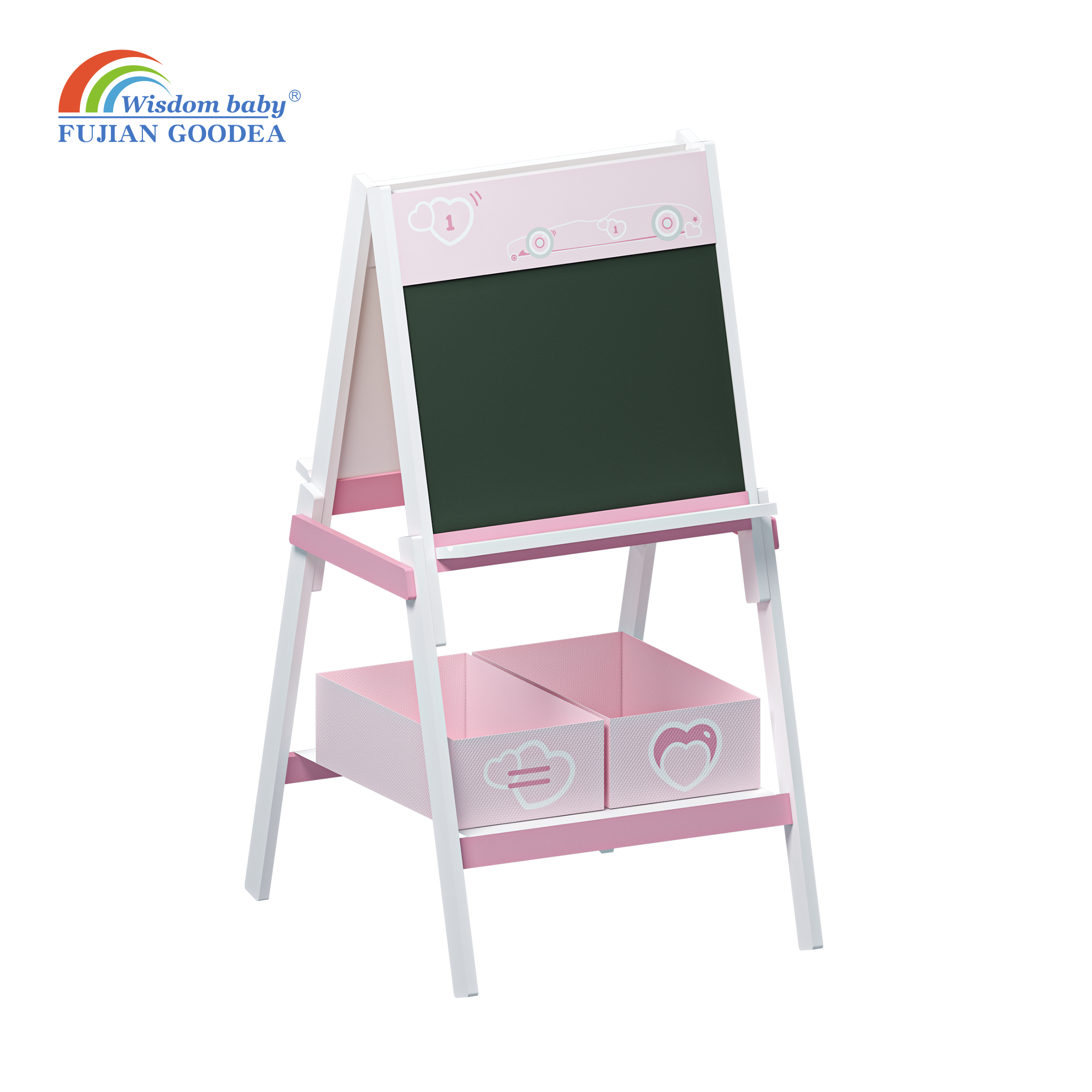 Cartoon series puzzle drawing board stand.