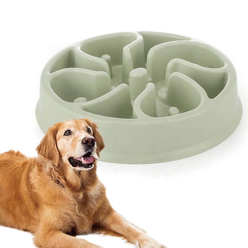 non-toxic prevent chock pet dog bowl slow feeder slow eating pet bowl