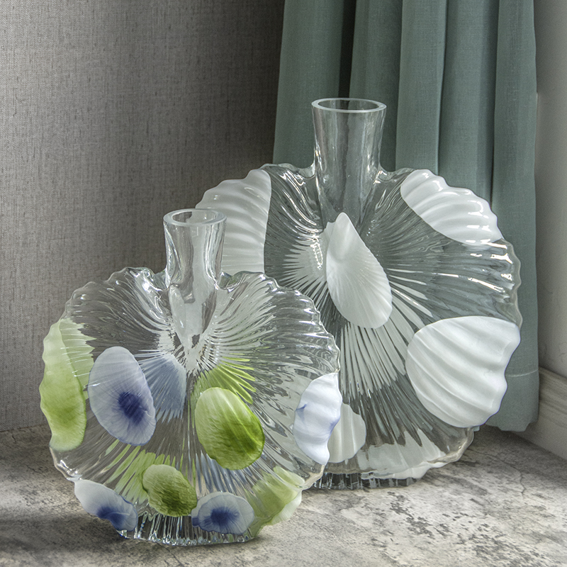 handmade art glass color decorative vases /ornaments CJ23-18A/B Candy 7 Candy 8
