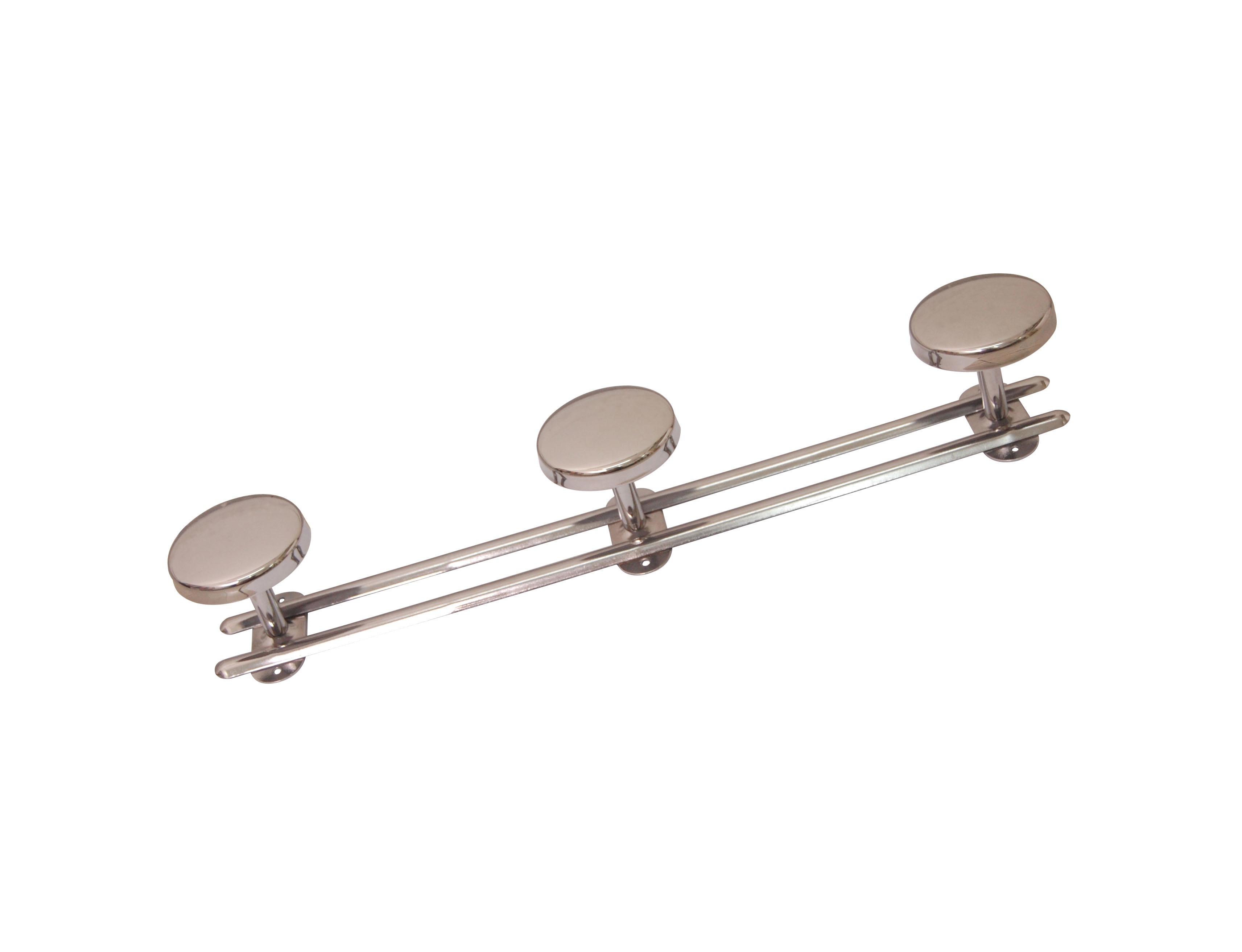 Coat Hanger Chrome 3 Head
