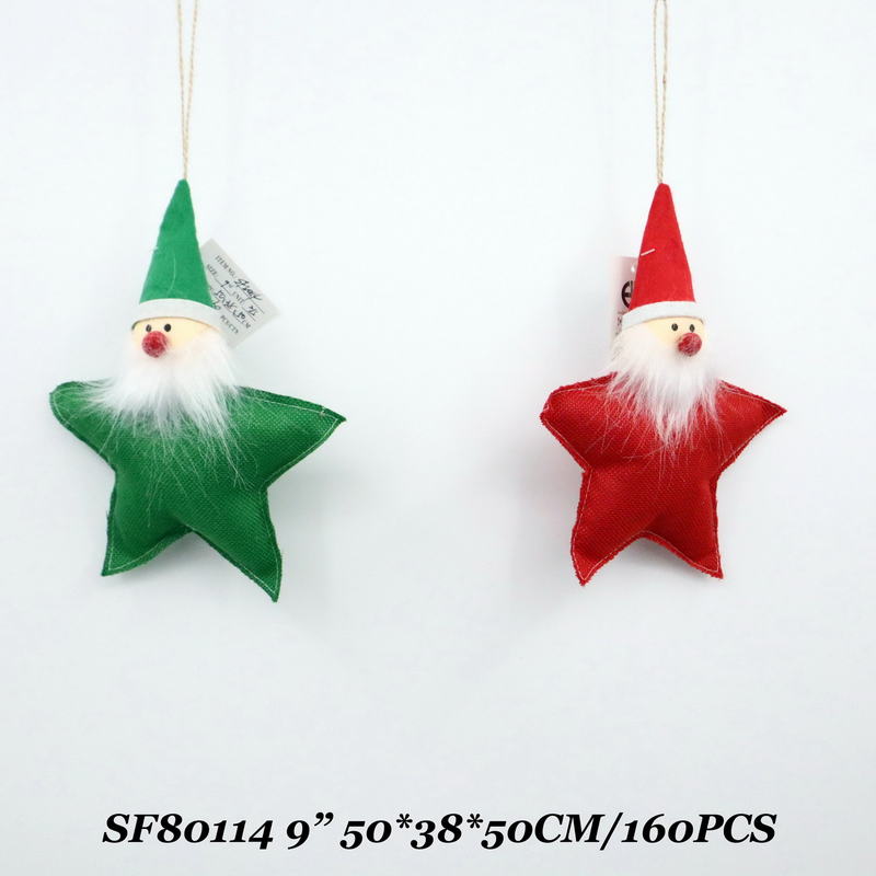 9 Inch Xmas Decoration Santa Hanging