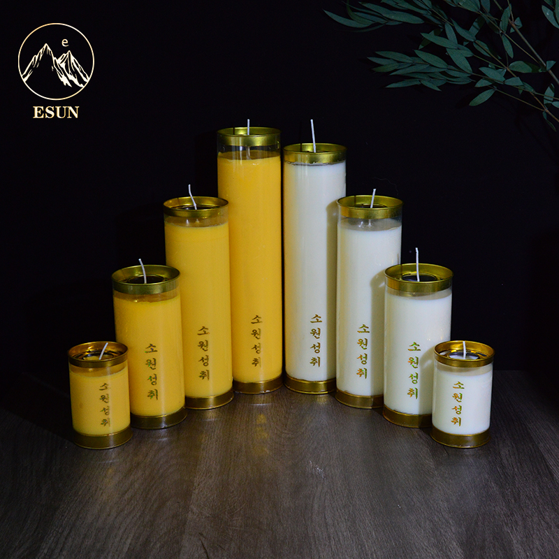 Buddhist candle