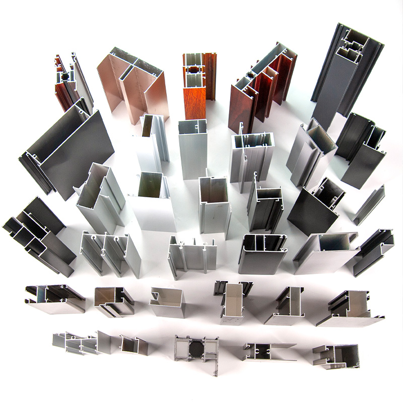 Doors and Windows aluminum profile per kilogram of wood grain aluminum profile price