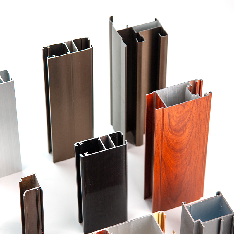 6063-T5 aluminum extrusion wood grain