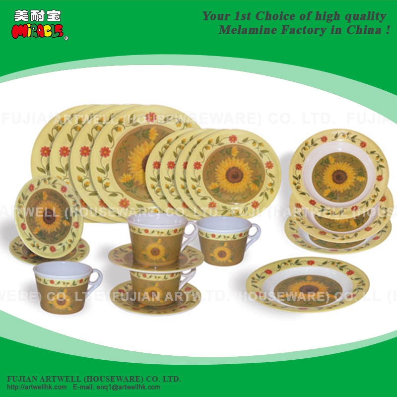 Melamine Plate, Dinner Plate, Dessert Plate, Tea Set, Dinnerware Set