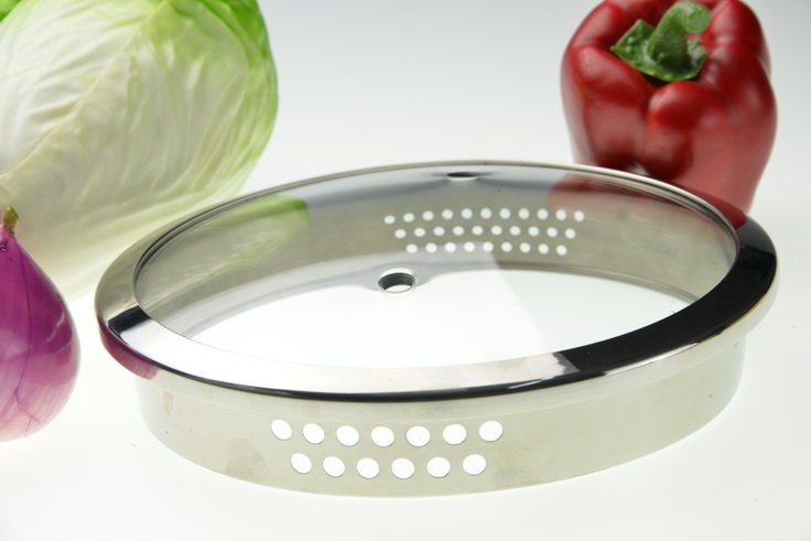 tempered glass lid