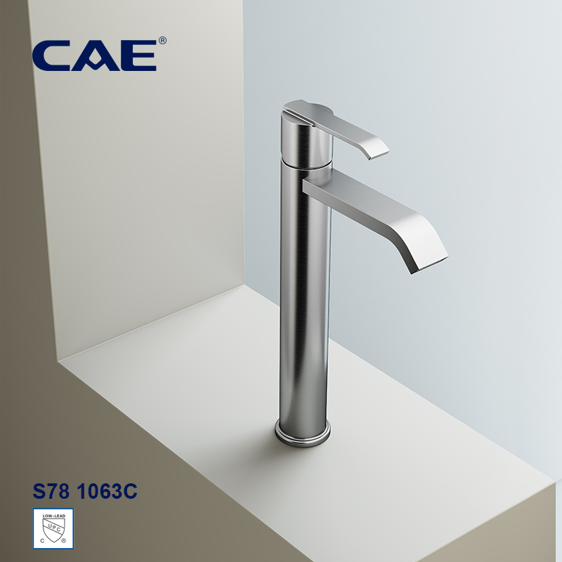 CAE Single-lever tall lavatory faucet S78 1060C CUPC