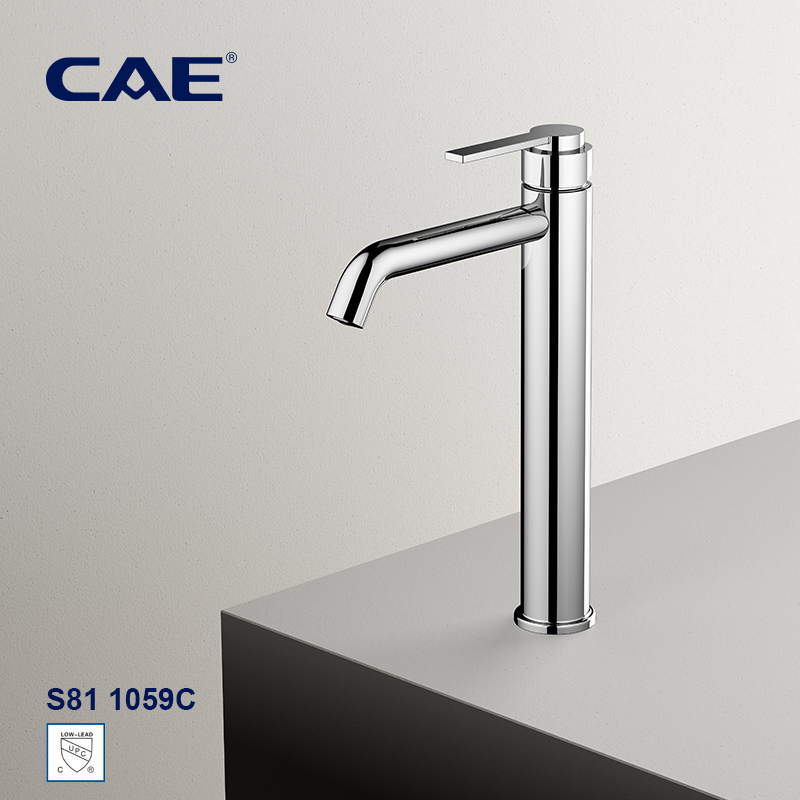 CAE Single-lever tall lavatory faucet S81 1059C