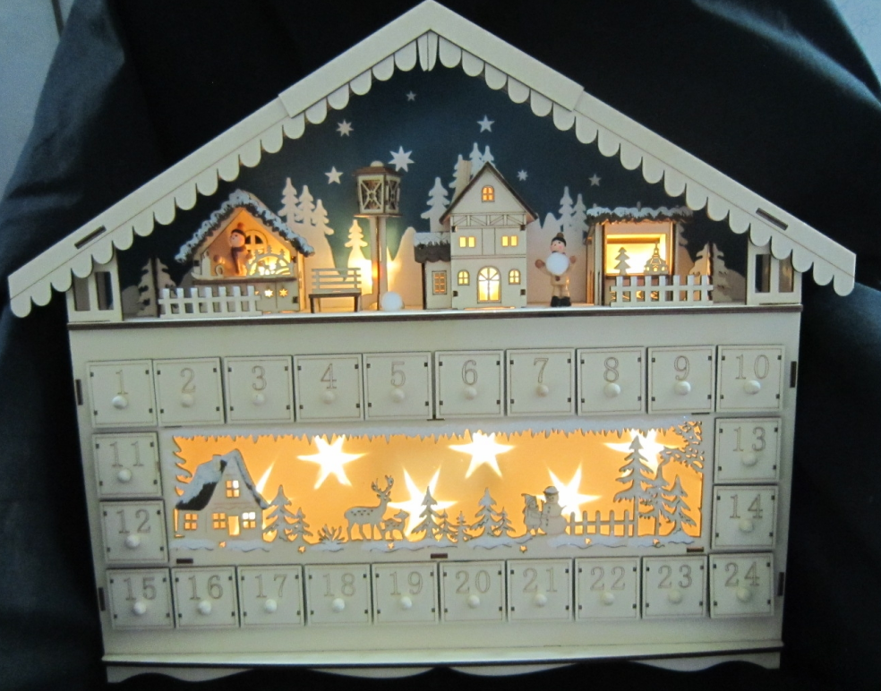 Christmas calendar light