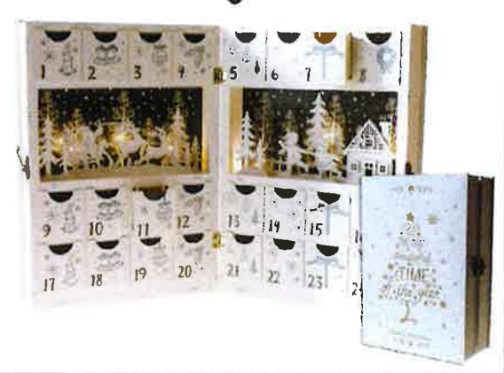 Christmas calendar light