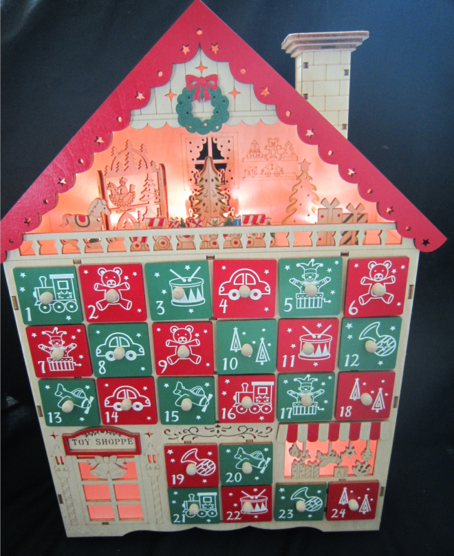 Christmas calendar light